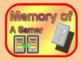 Juego Memory of a Gamer