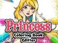 Juego Princess Coloring Book Glitter