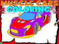 Juego Muscle Cars Coloring