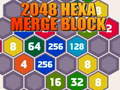 Juego 2048 Hexa Merge Block