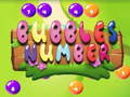 Juego Bubbles Number 