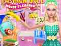 Juego Fashion Doll House Cleaning