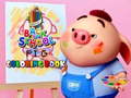 Juego Back To School Coloring Book Pig