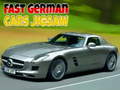 Juego Fast German Cars Jigsaw