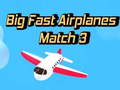 Juego Big Fast Airplanes Match 3