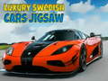 Juego Luxury Swedish Cars Jigsaw