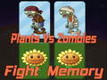 Juego Plants vs Zombies Fight Memory