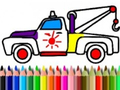 Juego Back To School: Truck Coloring Book
