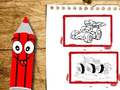 Juego Back To School Cars Coloring Book