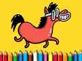 Juego Back To School: Pony Coloring Book