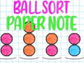 Juego Ball Sort Paper Note