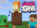 Juego Friday Night Funkin Minecraft Steve vs Creeper