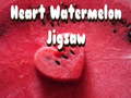 Juego Heart Watermelon Jigsaw