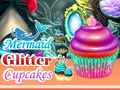 Juego Mermaid Glitter Cupcakes