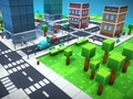 Juego Pixel City Runner 3D