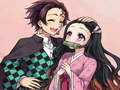 Juego Nezuko Jigsaw Puzzle