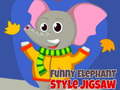 Juego Funny Elephant Style Jigsaw