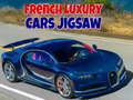 Juego French Luxury Cars Jigsaw