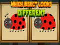 Juego Which Insect Looks Different