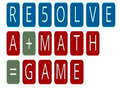 Juego RESOLVE a math game