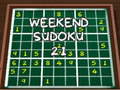 Juego Weekend Sudoku 21