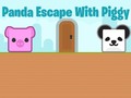 Juego Panda Escape With Piggy