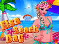 Juego Elsa beach day