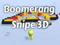 Juego Boomerang Snipe 3D