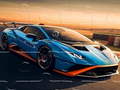 Juego Lamborghini Huracan STO Puzzle