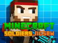 Juego Minecraft Soldiers Jigsaw