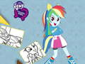 Juego Equestria Girls Coloring Book