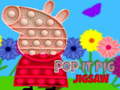 Juego Pop It Pig Jigsaw