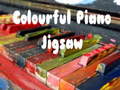 Juego Colourful Piano Jigsaw