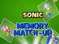 Juego Sonic Memory Match Up