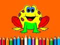 Juego Back To School: Frog Coloring Book