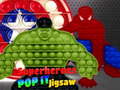 Juego Superheroes Pop It Jigsaw