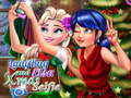 Juego Ladybug And Elsa Xmas Selfie