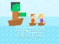 Juego Blockminer Run  2 player