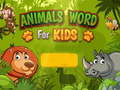 Juego Animals Word for kids