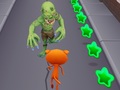 Juego Angry Cat Run Zombies Alley