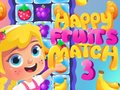 Juego Happy Fruits Match3