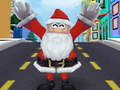 Juego Santa City Run surfers