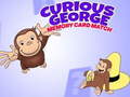 Juego Curious George Memory Card Match