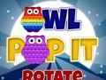 Juego Owl Pop It Rotate