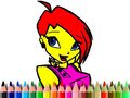 Juego Back To School Winks Coloring Book