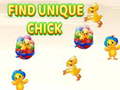 Juego Find Unique Chick