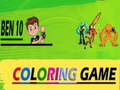 Juego Ben 10 Coloring