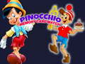 Juego Pinocchio Memory card Match 