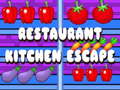 Juego Restaurant Kitchen Escape