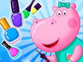 Juego Hippo Manicure Salon